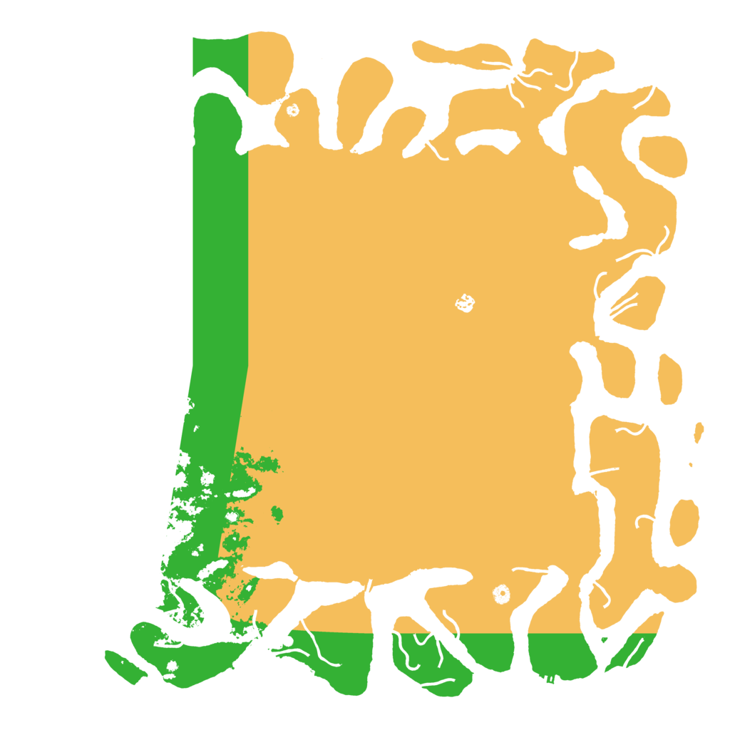 Biome Rust Map: Procedural Map, Size: 6000, Seed: 600000