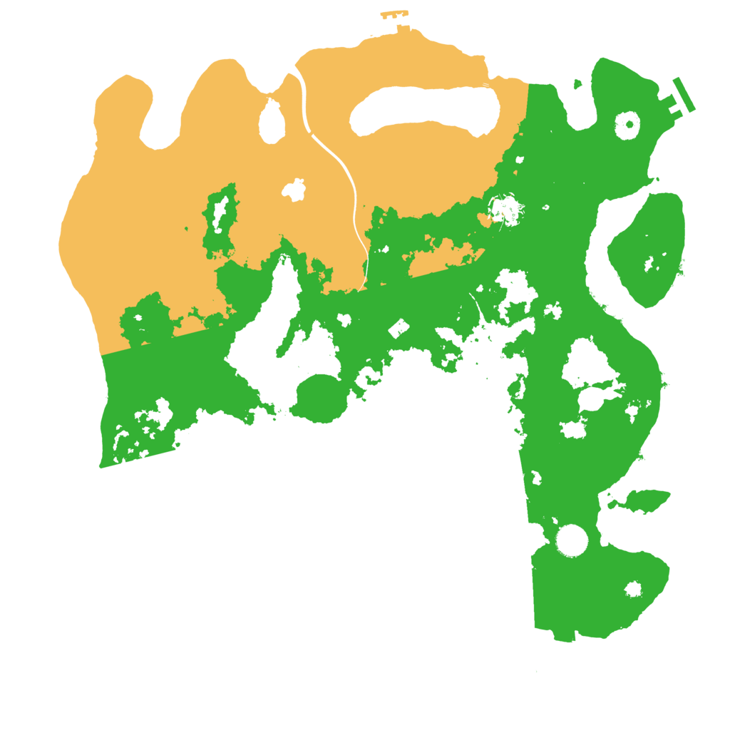 Biome Rust Map: Procedural Map, Size: 4000, Seed: 217691