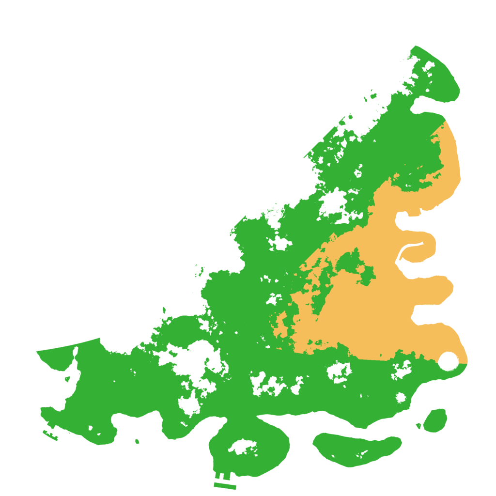 Biome Rust Map: Procedural Map, Size: 4500, Seed: 218336777