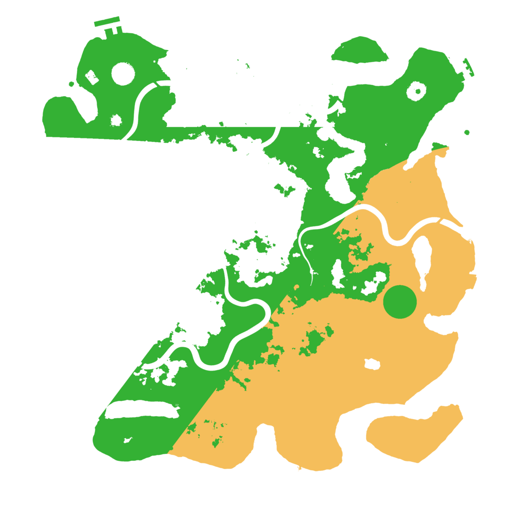 Biome Rust Map: Procedural Map, Size: 4000, Seed: 31102008