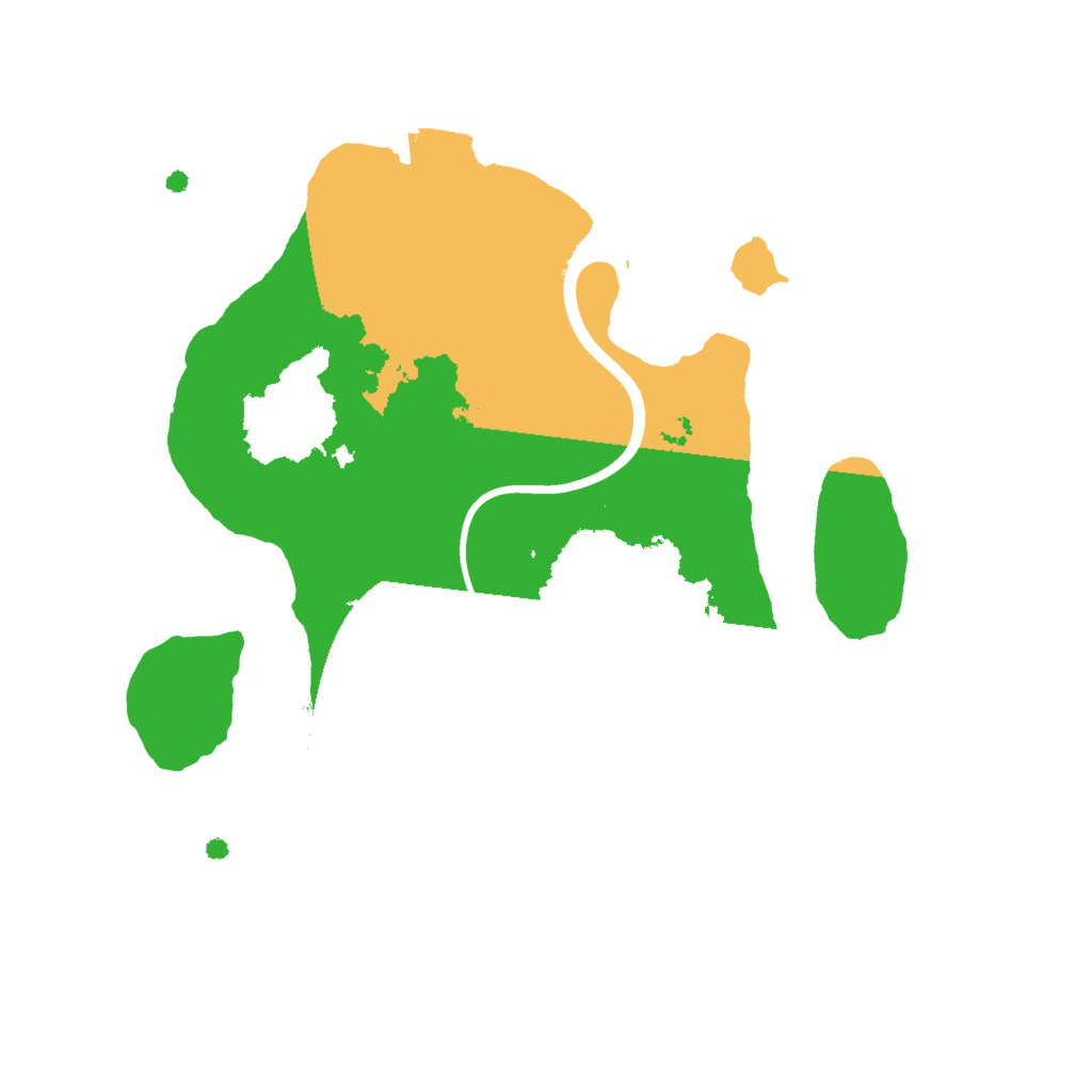 Biome Rust Map: Procedural Map, Size: 2000, Seed: 321