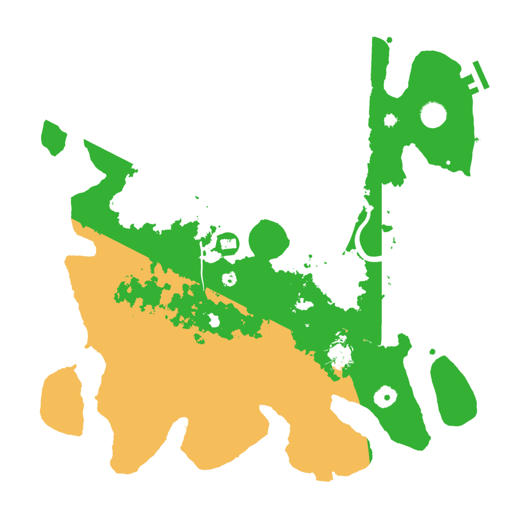 Biome Rust Map: Procedural Map, Size: 3500, Seed: 67890835