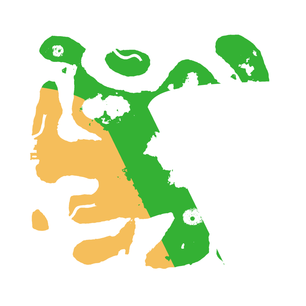 Biome Rust Map: Procedural Map, Size: 2700, Seed: 1235