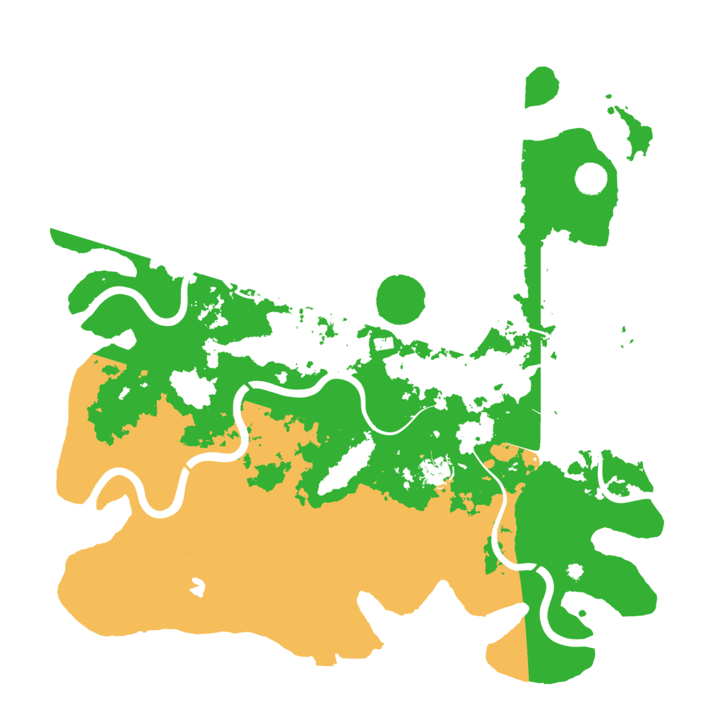 Biome Rust Map: Procedural Map, Size: 4050, Seed: 1902181778