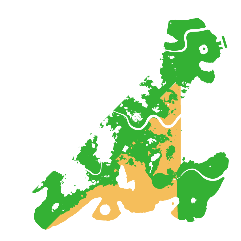 Biome Rust Map: Procedural Map, Size: 4000, Seed: 90620