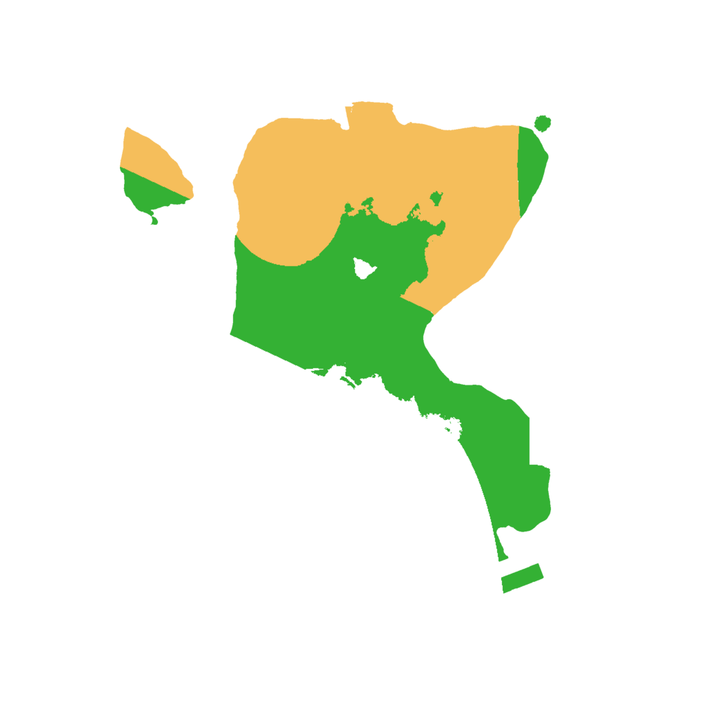 Biome Rust Map: Procedural Map, Size: 1750, Seed: 124