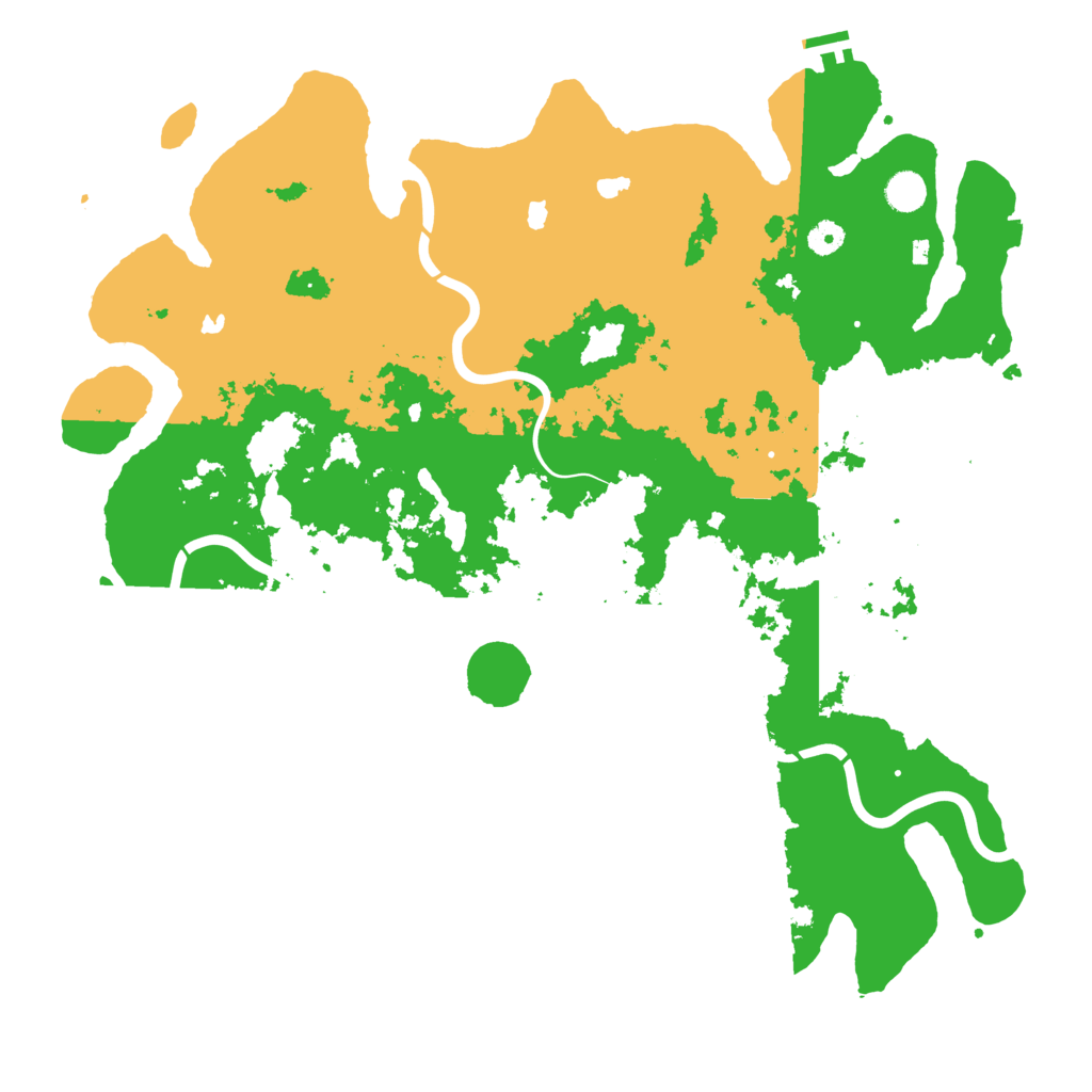 Biome Rust Map: Procedural Map, Size: 4700, Seed: 30678