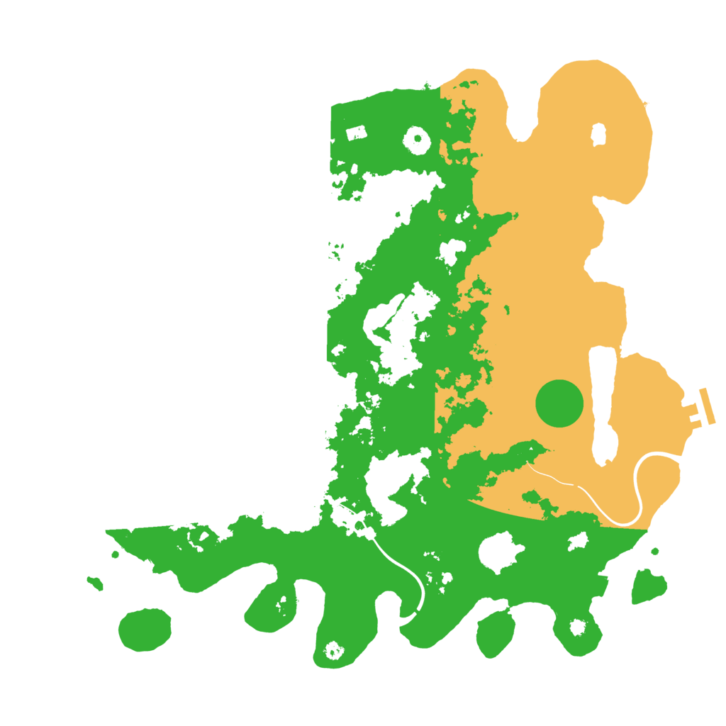 Biome Rust Map: Procedural Map, Size: 4000, Seed: 8989998