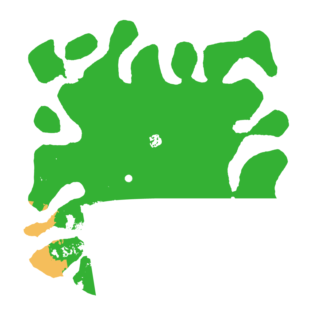 Biome Rust Map: Barren, Size: 3700, Seed: 1102948855