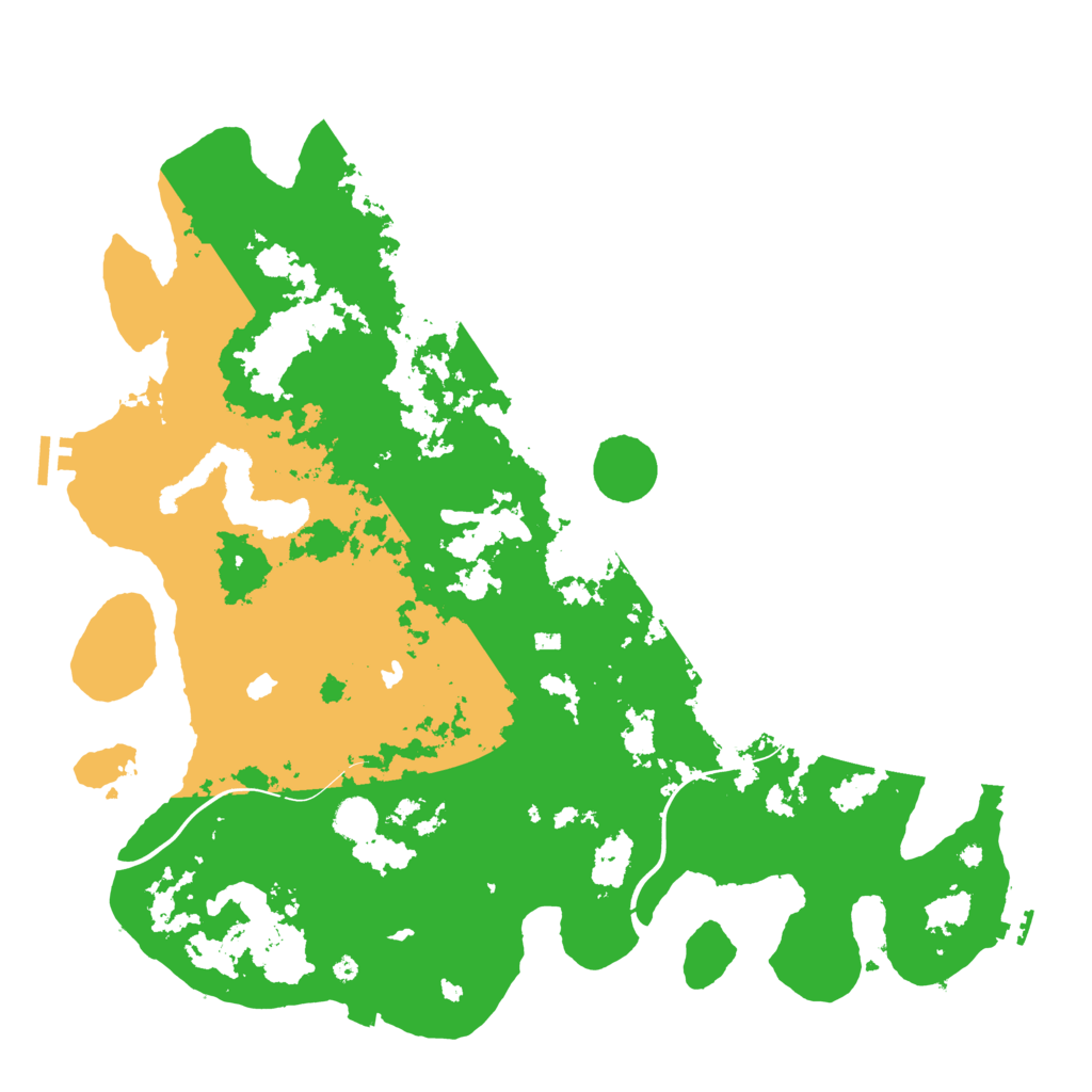 Biome Rust Map: Procedural Map, Size: 4500, Seed: 675272116