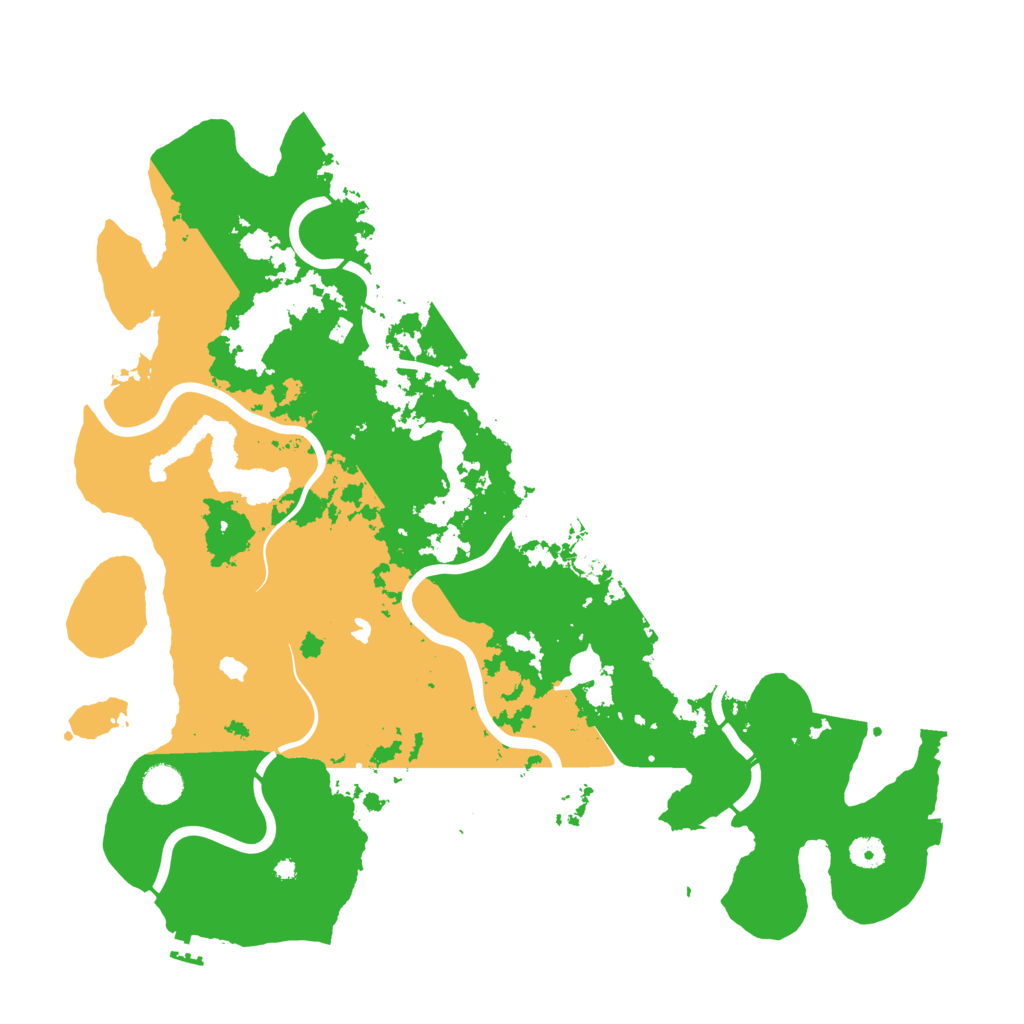 Biome Rust Map: Procedural Map, Size: 4500, Seed: 675272116