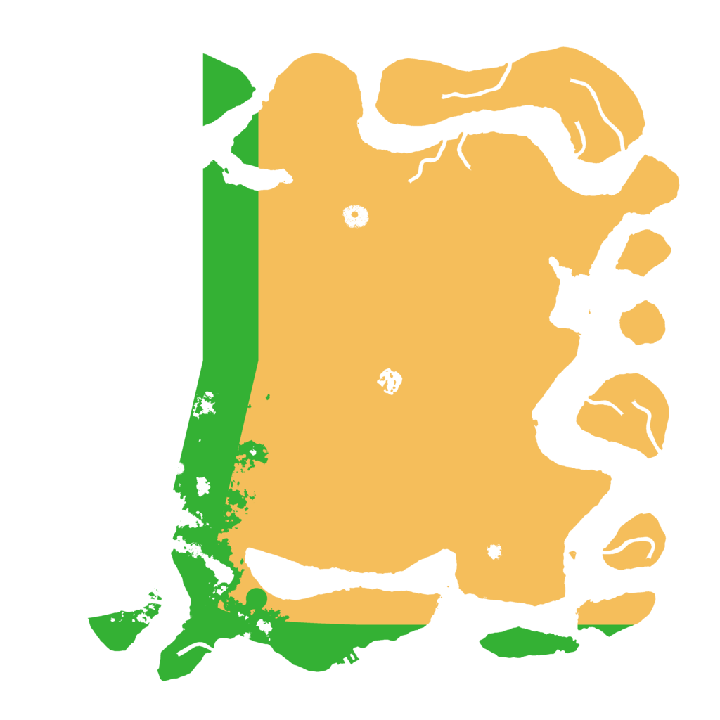 Biome Rust Map: Procedural Map, Size: 4500, Seed: 365475643