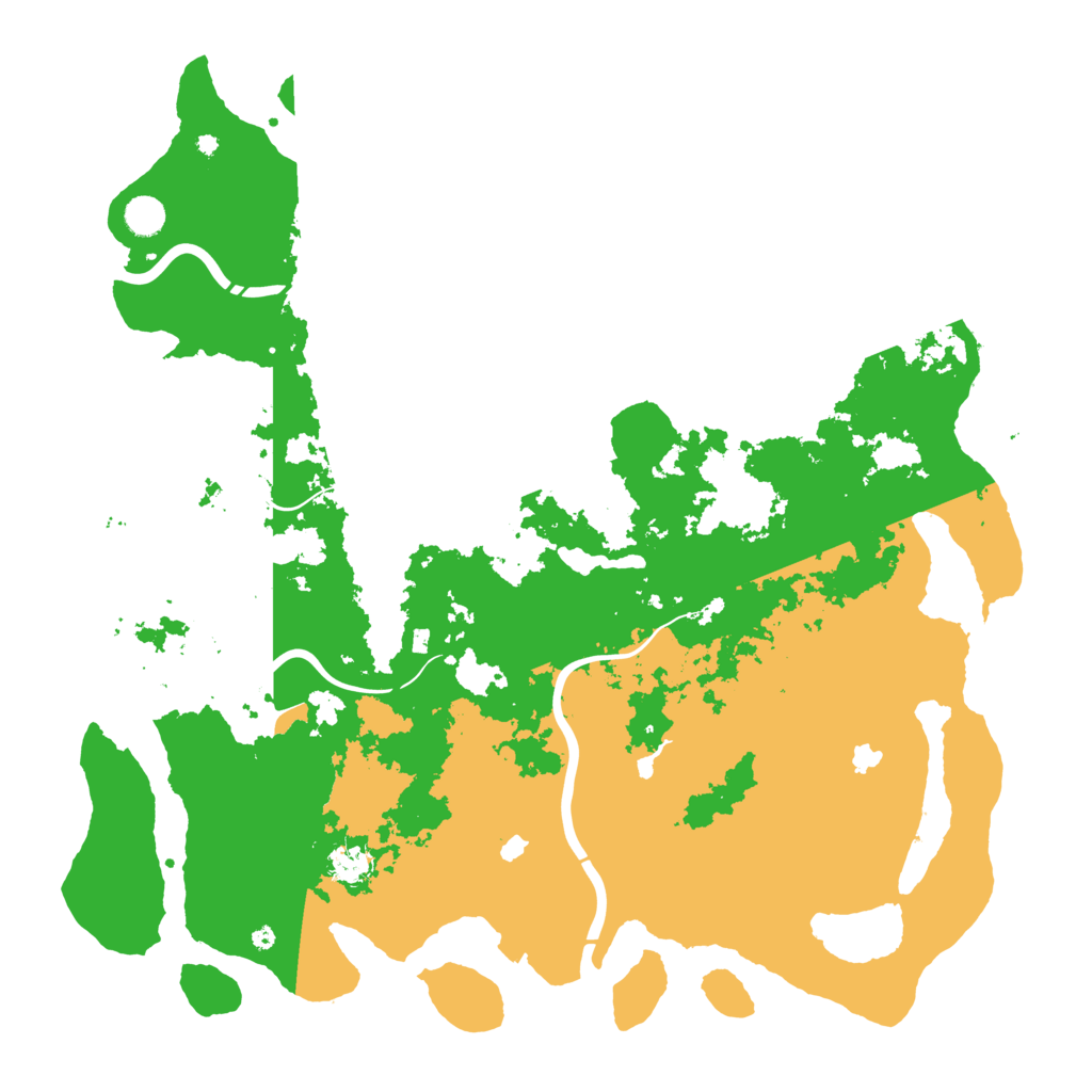 Biome Rust Map: Procedural Map, Size: 4750, Seed: 622834237