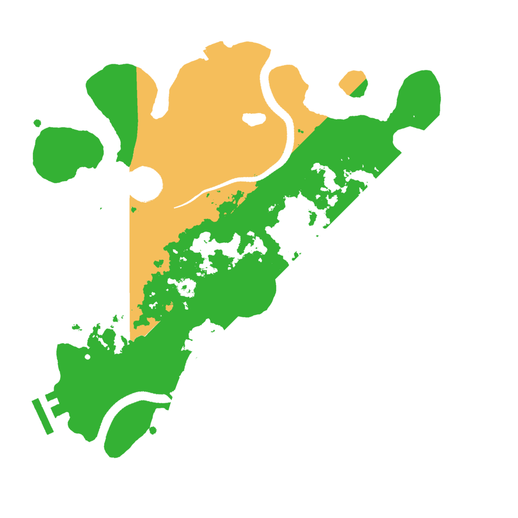 Biome Rust Map: Procedural Map, Size: 2800, Seed: 265454144