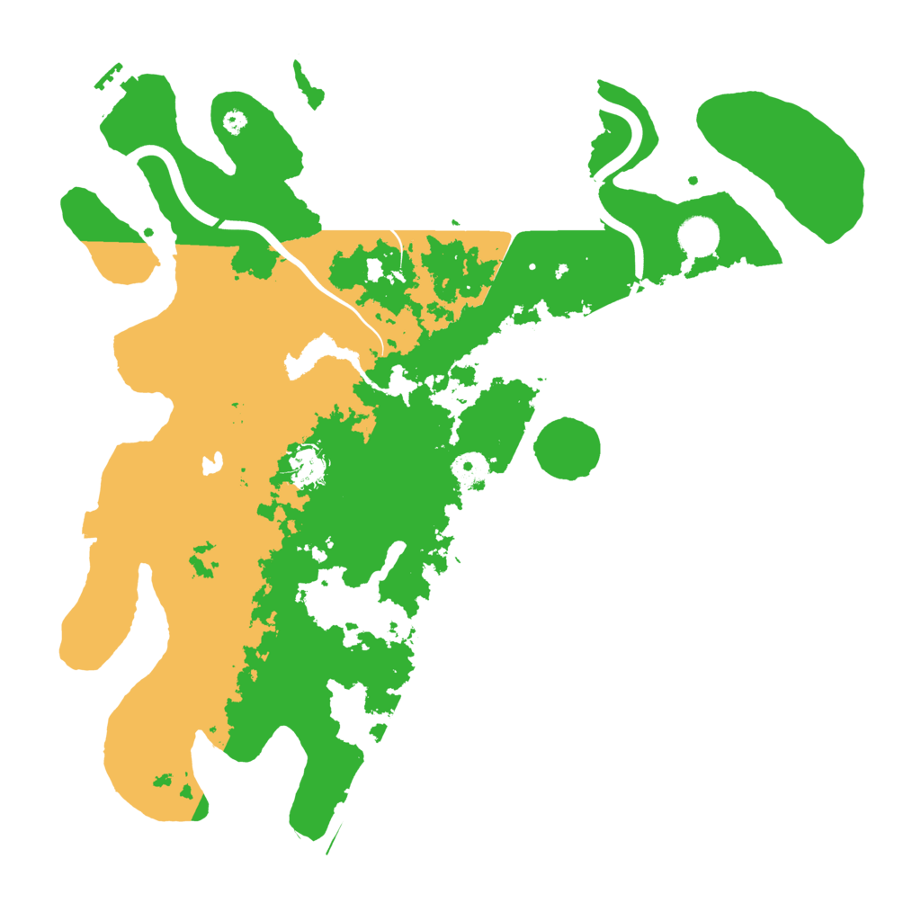Biome Rust Map: Procedural Map, Size: 4000, Seed: 12341