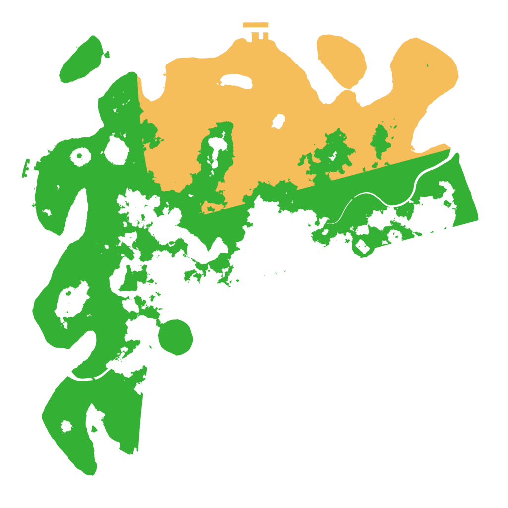 Biome Rust Map: Procedural Map, Size: 4000, Seed: 829072021