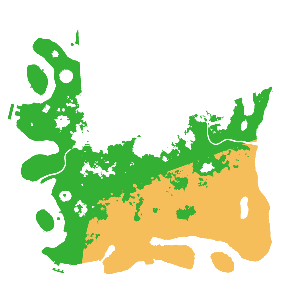 Biome Rust Map: Procedural Map, Size: 3850, Seed: 1367622253