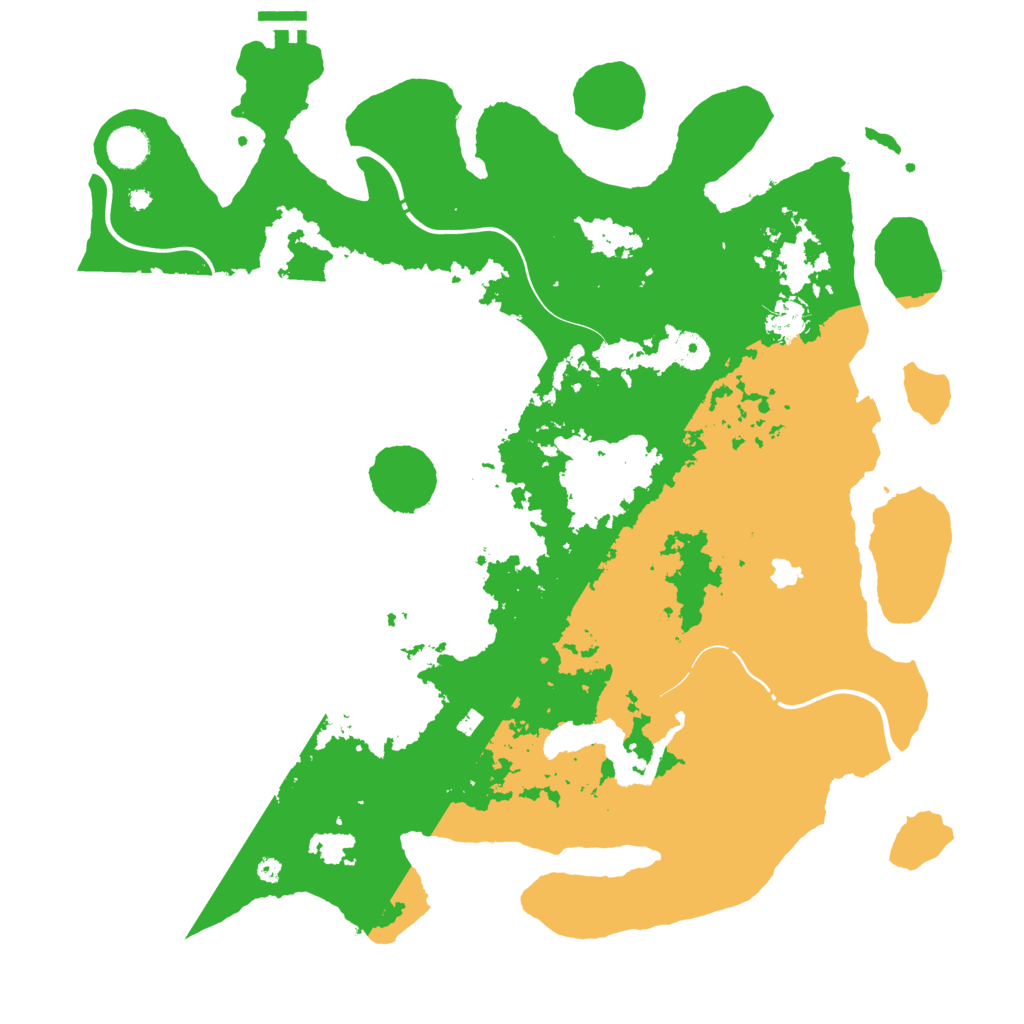 Biome Rust Map: Procedural Map, Size: 4250, Seed: 803089