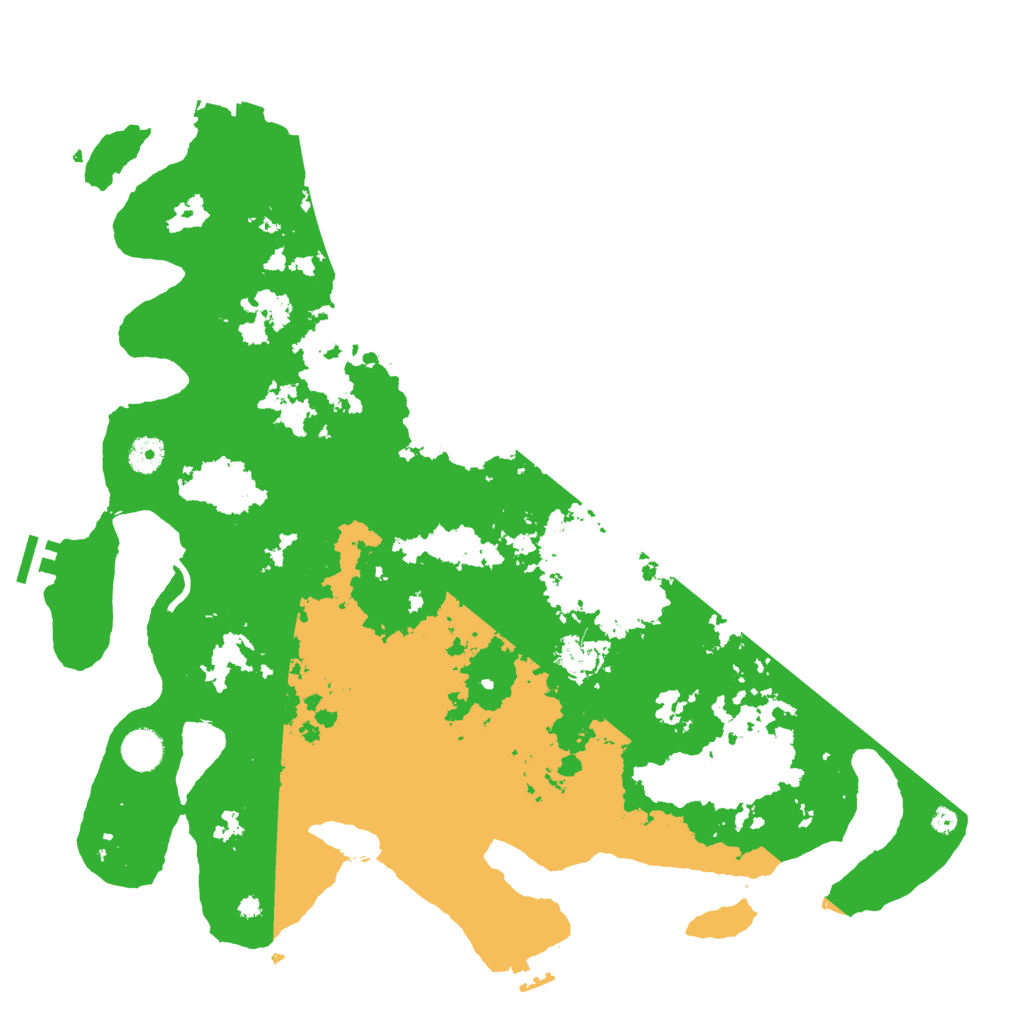 Biome Rust Map: Procedural Map, Size: 4250, Seed: 394088