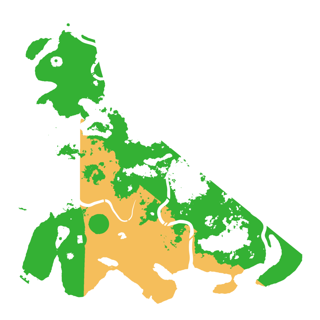 Biome Rust Map: Procedural Map, Size: 4250, Seed: 394088
