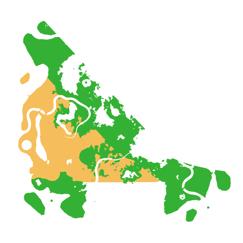 Biome Rust Map: Procedural Map, Size: 4250, Seed: 190891
