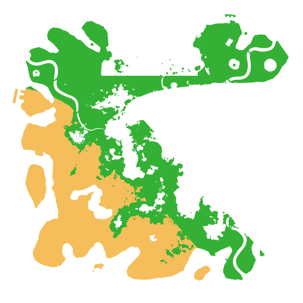 Biome Rust Map: Procedural Map, Size: 4250, Seed: 472683