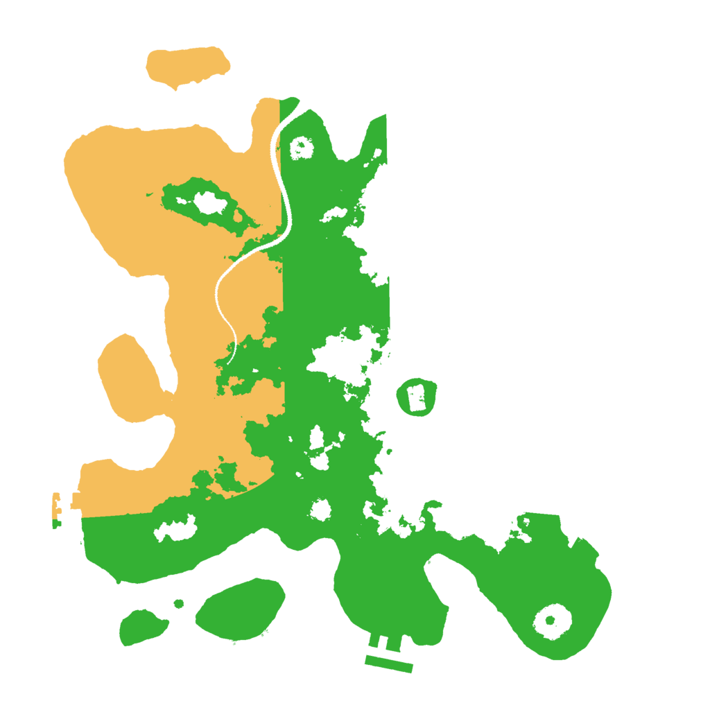 Biome Rust Map: Procedural Map, Size: 3000, Seed: 769048