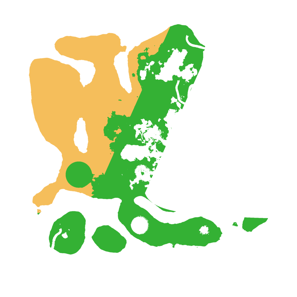 Biome Rust Map: Procedural Map, Size: 3000, Seed: 2422905