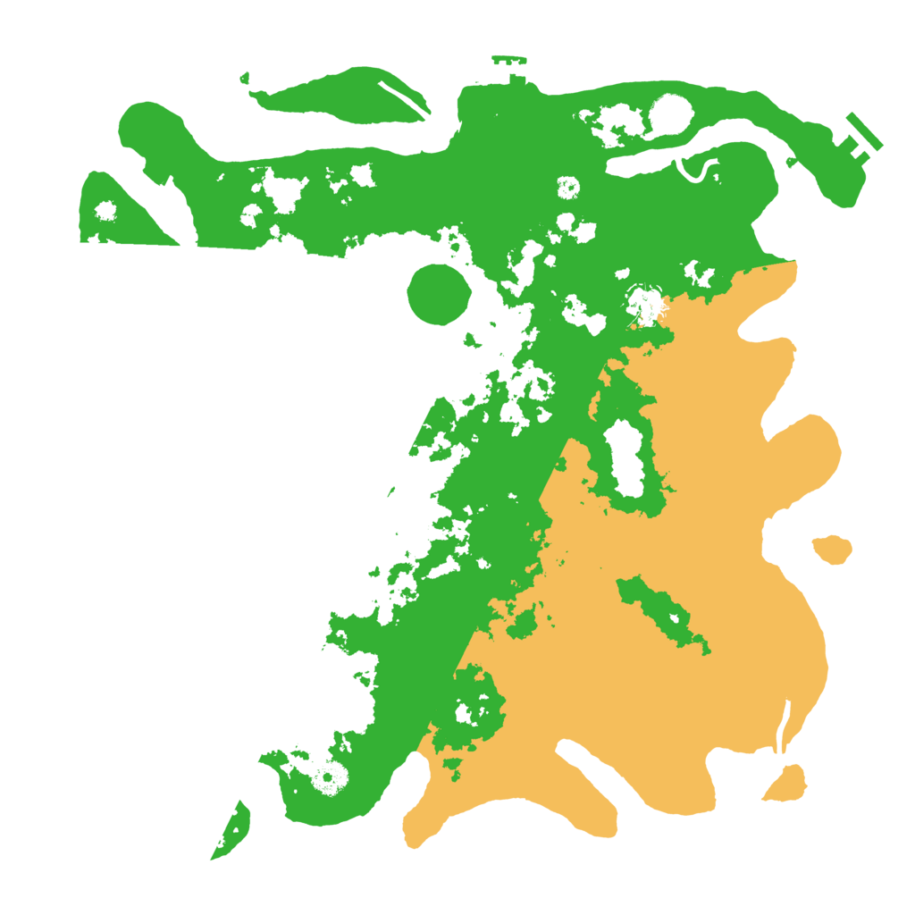 Biome Rust Map: Procedural Map, Size: 4000, Seed: 584092345