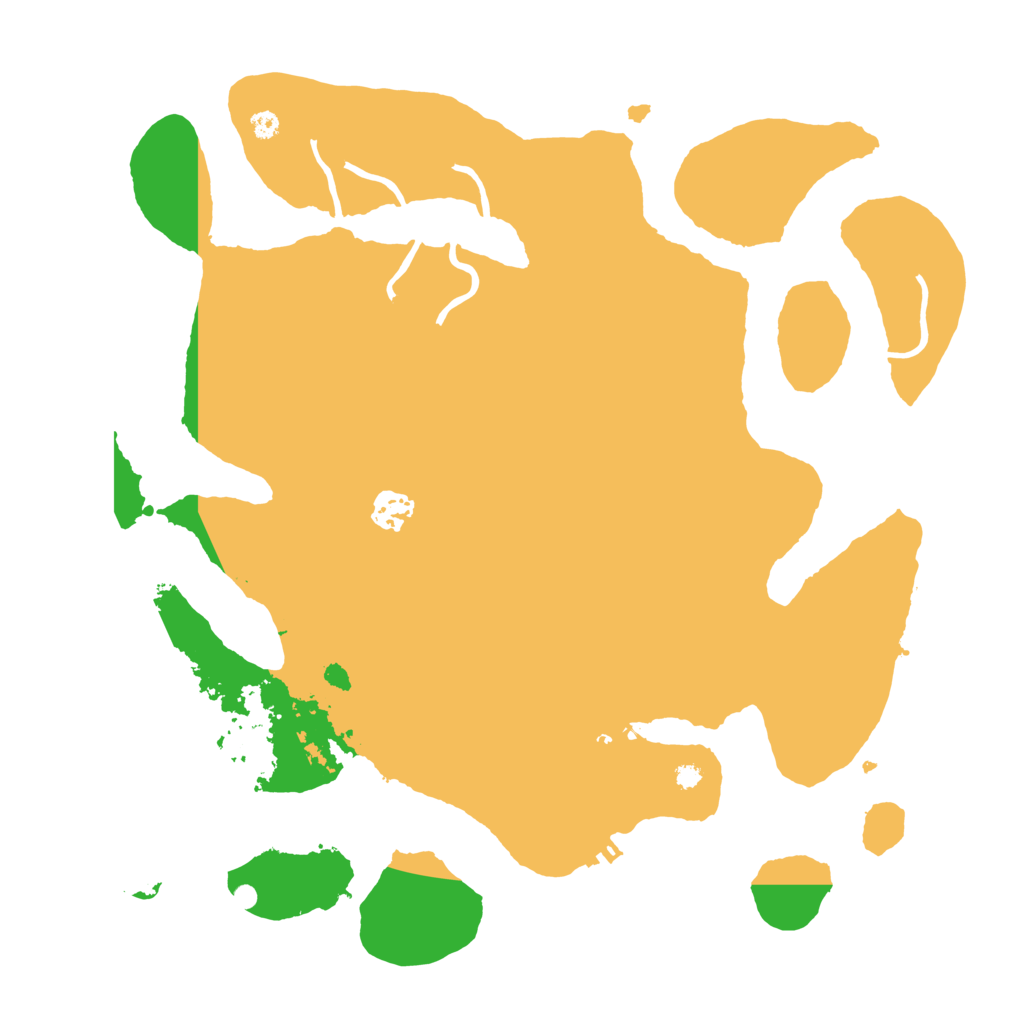 Biome Rust Map: Procedural Map, Size: 3750, Seed: 74445985