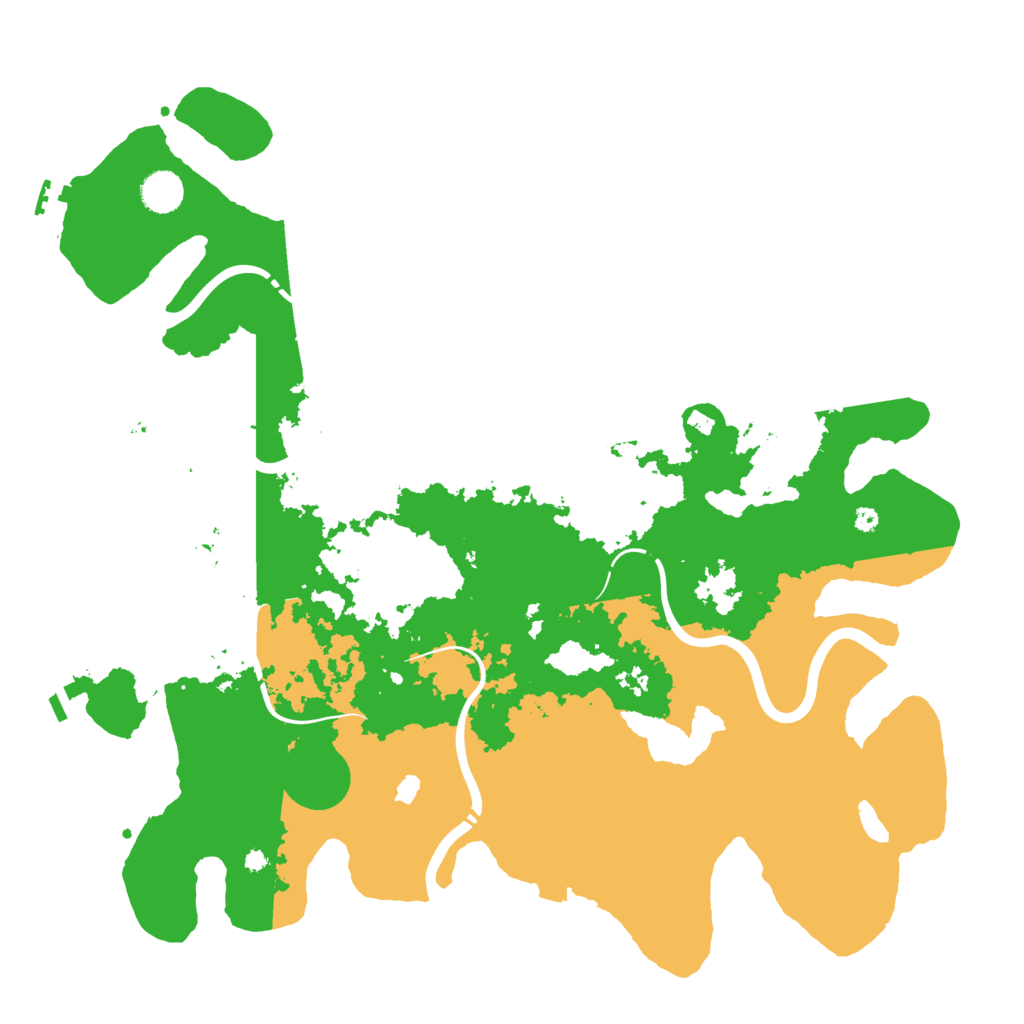 Biome Rust Map: Procedural Map, Size: 4250, Seed: 232781105