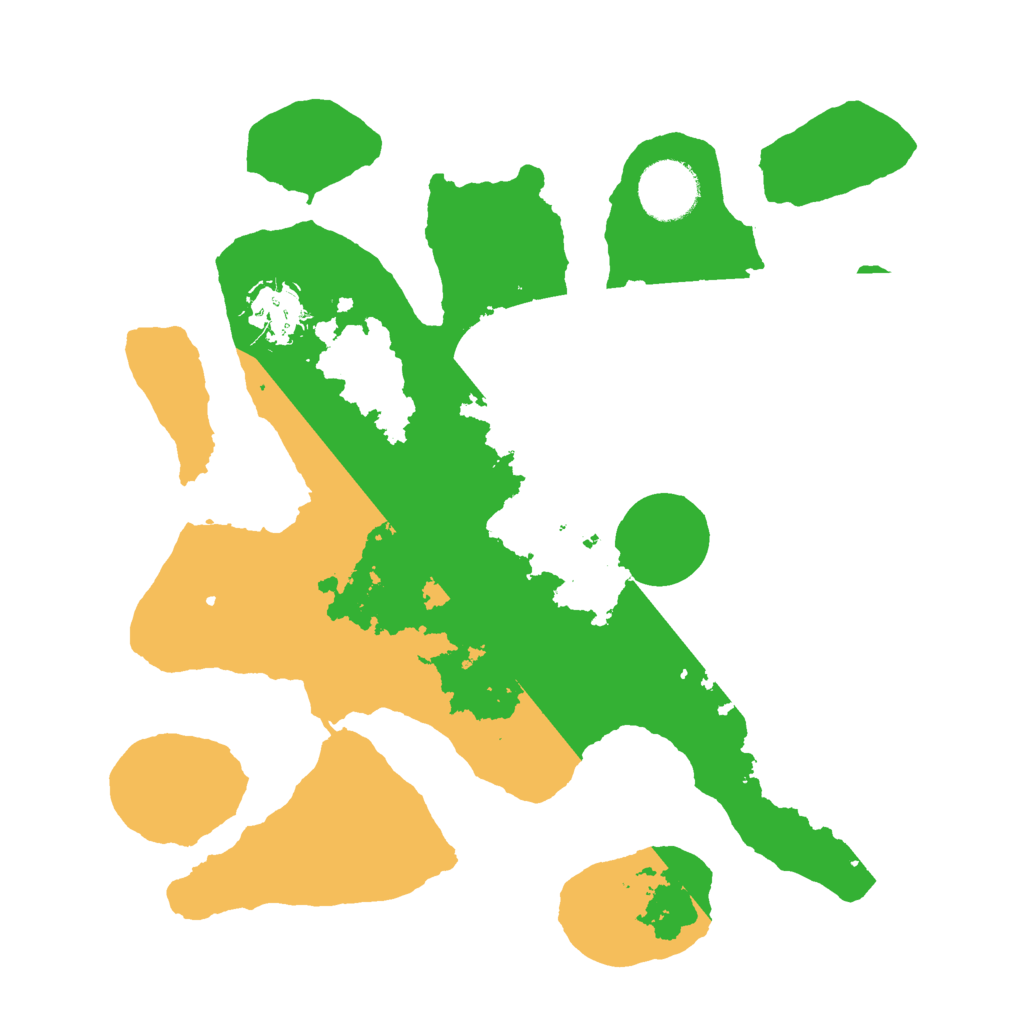 Biome Rust Map: Barren, Size: 3000, Seed: 420809