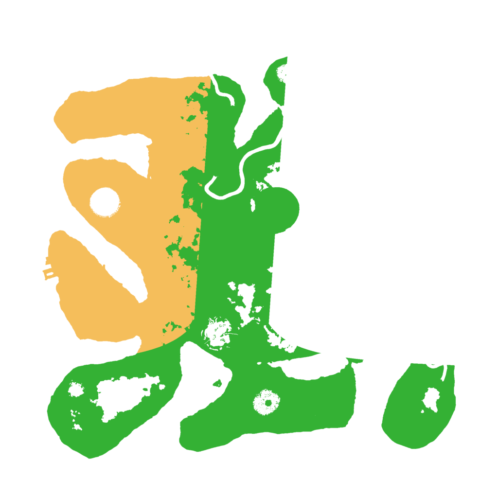 Biome Rust Map: Procedural Map, Size: 3000, Seed: 2066062837