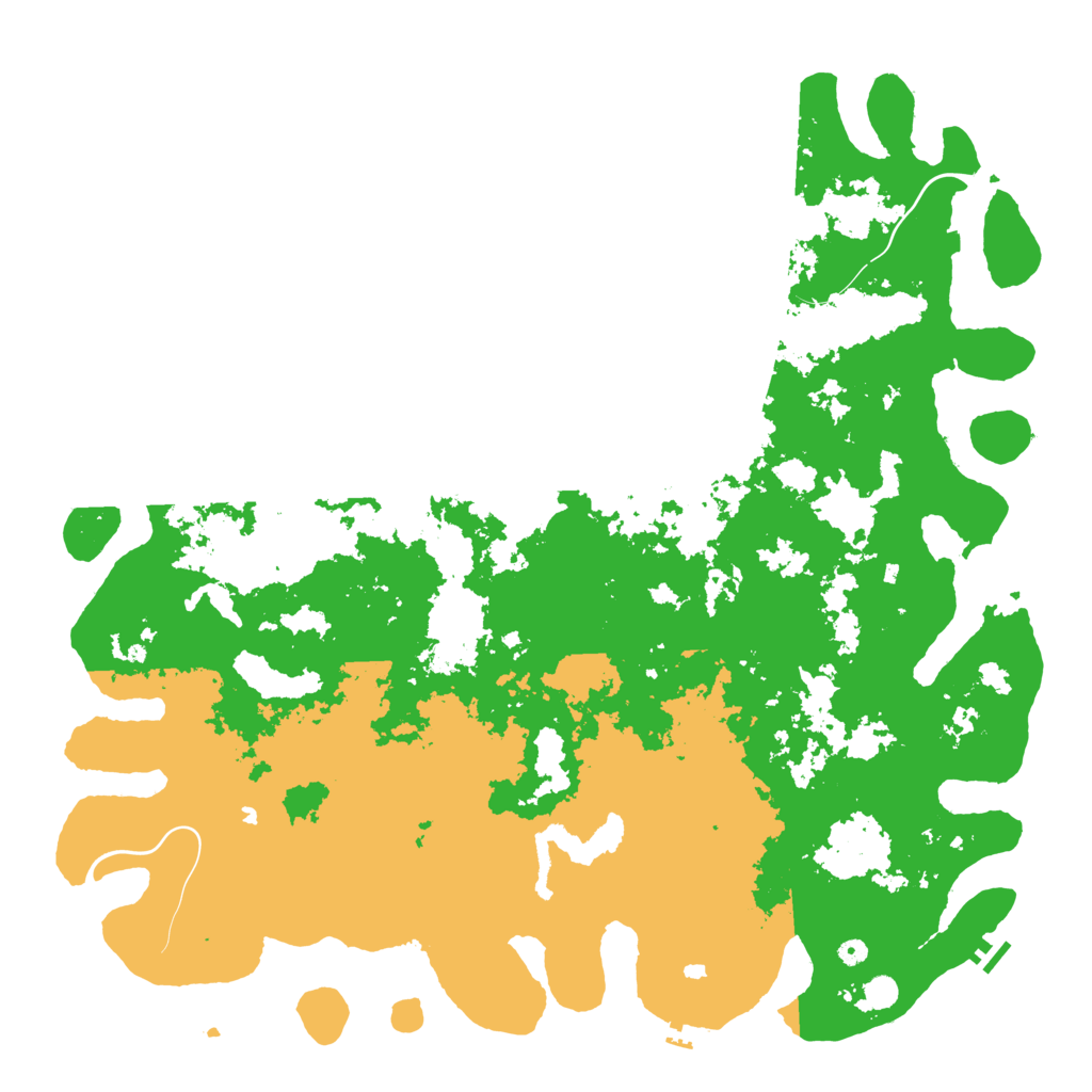 Biome Rust Map: Procedural Map, Size: 5955, Seed: 8996374