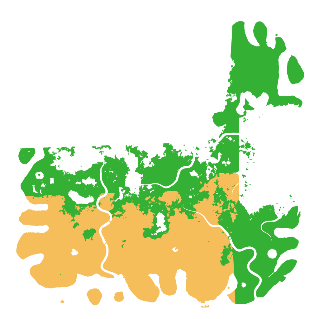 Biome Rust Map: Procedural Map, Size: 5955, Seed: 8996374