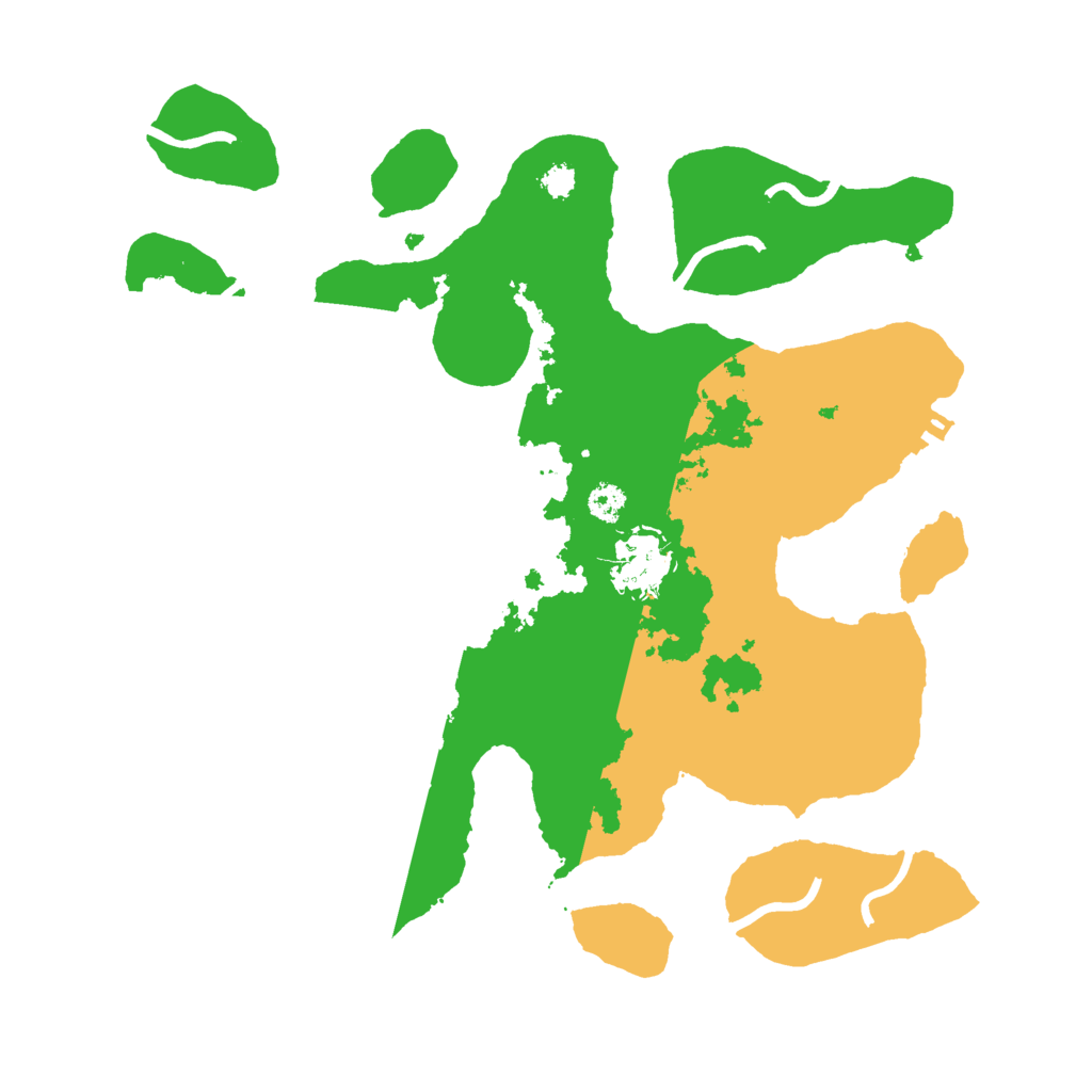 Biome Rust Map: Procedural Map, Size: 3000, Seed: 1921472099