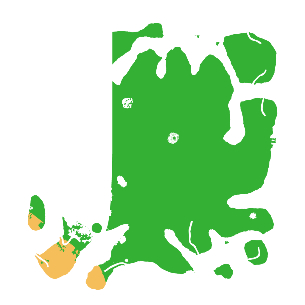 Biome Rust Map: Procedural Map, Size: 4131, Seed: 1345131