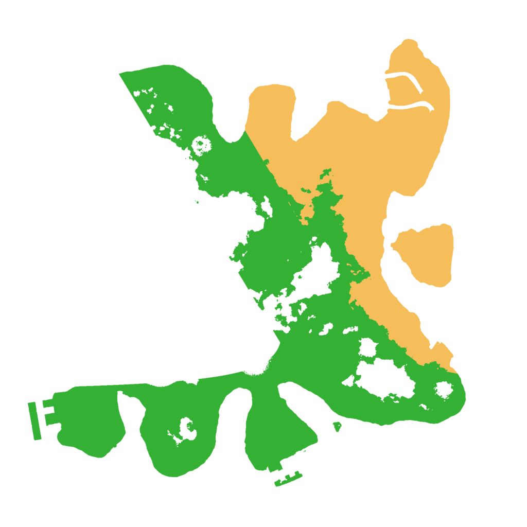 Biome Rust Map: Procedural Map, Size: 2800, Seed: 6788