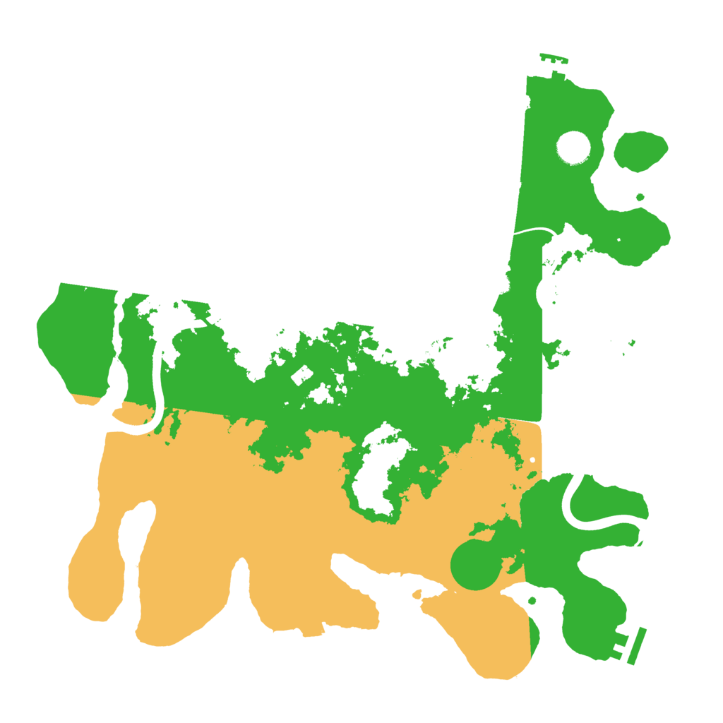 Biome Rust Map: Procedural Map, Size: 3800, Seed: 1950