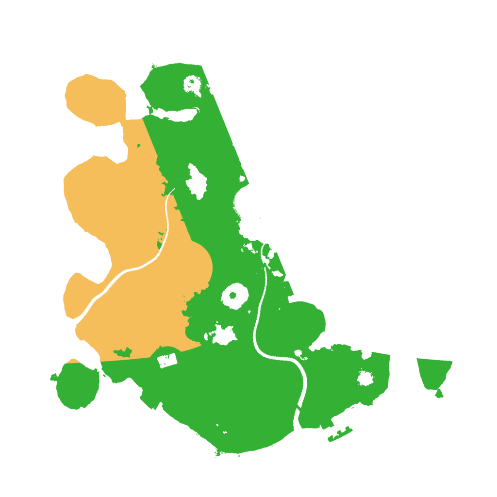 Biome Rust Map: Procedural Map, Size: 2901, Seed: 1400507344