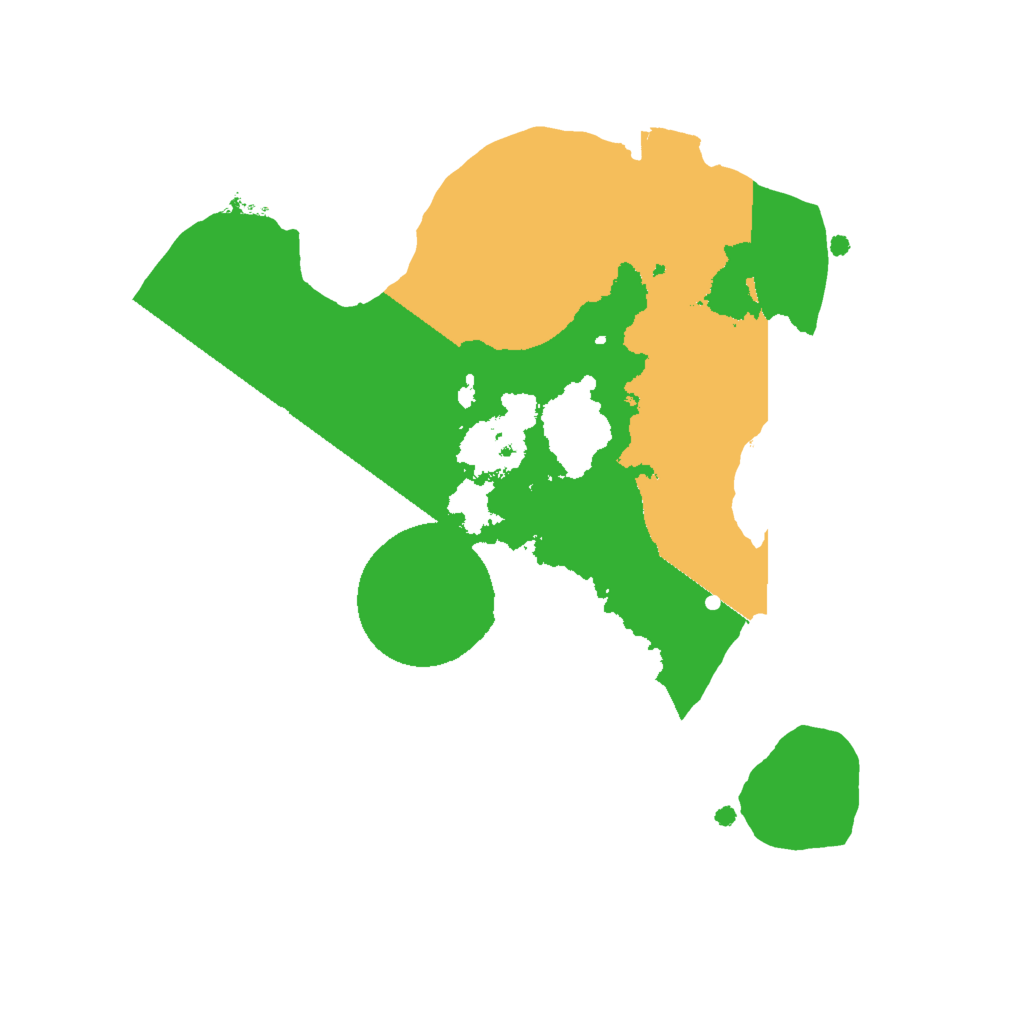 Biome Rust Map: Procedural Map, Size: 2000, Seed: 1946246177