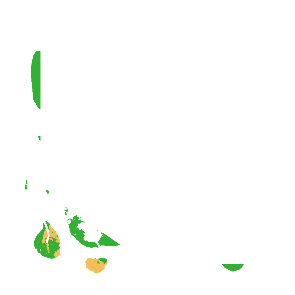 Biome Rust Map: Procedural Map, Size: 3500, Seed: 9185961