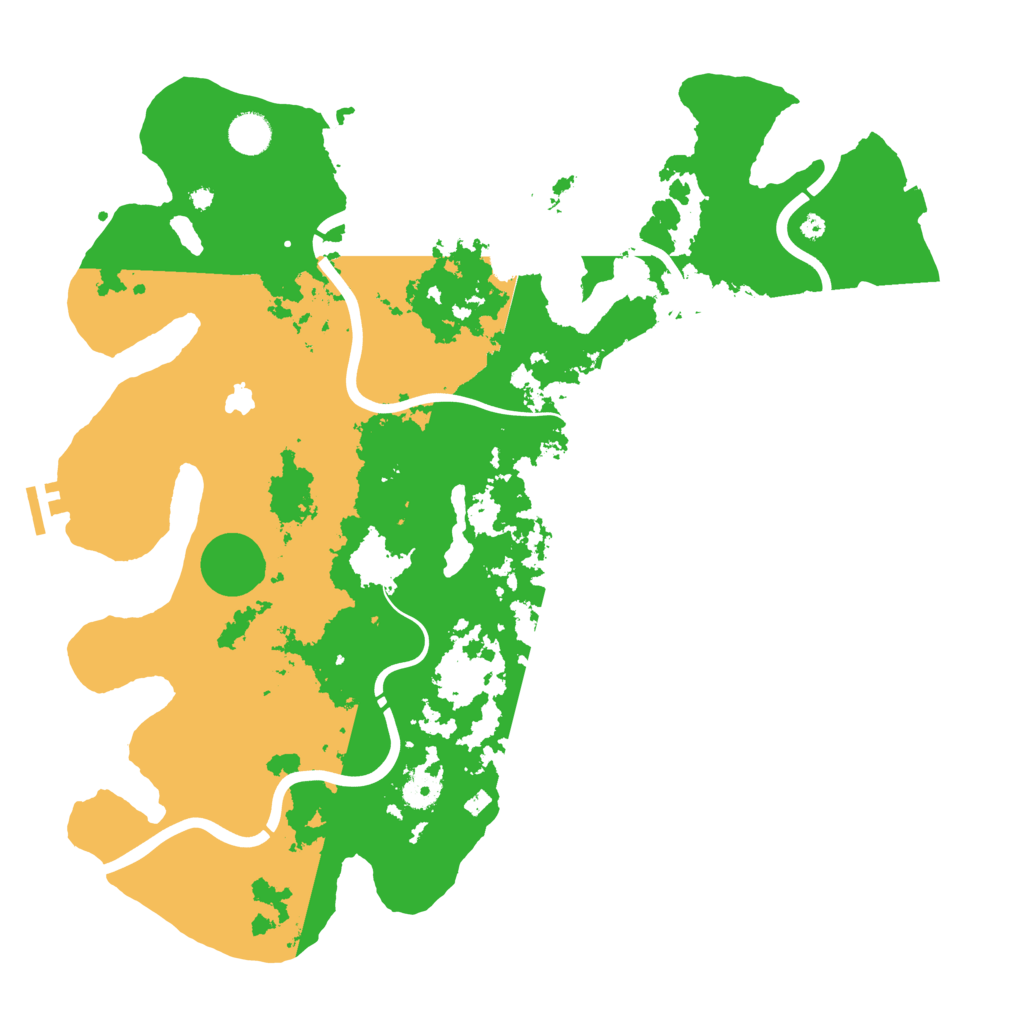 Biome Rust Map: Procedural Map, Size: 4250, Seed: 564849