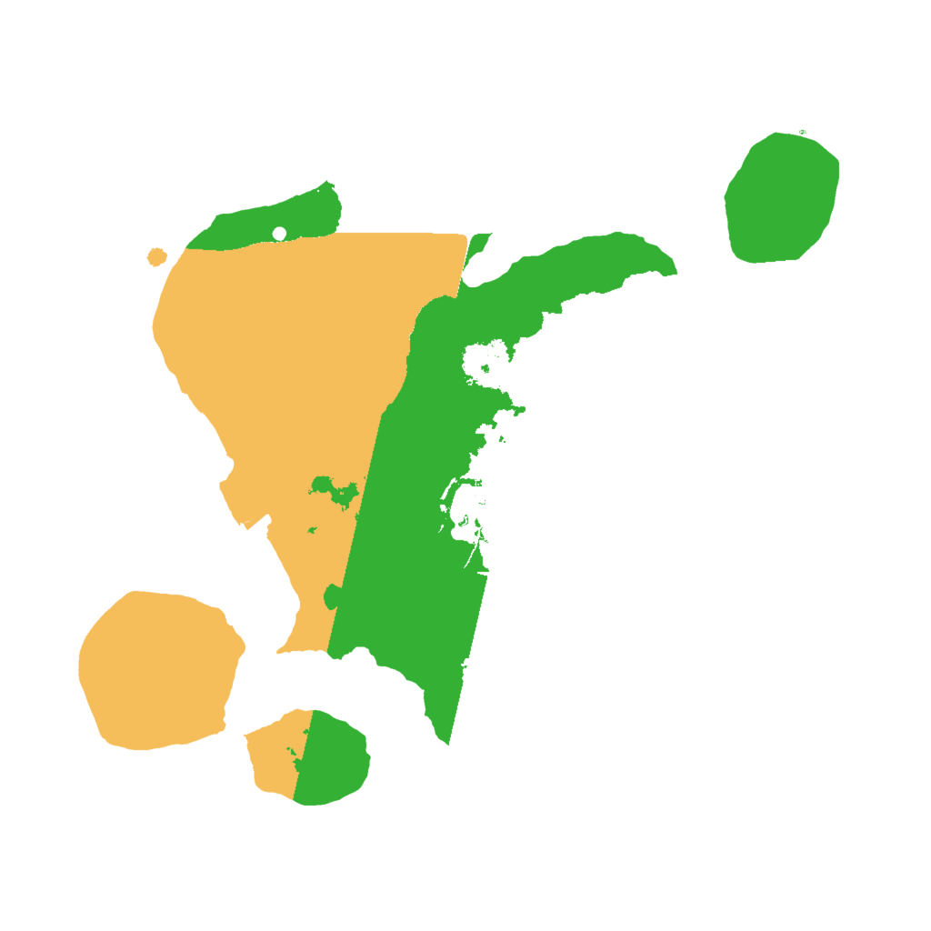 Biome Rust Map: Procedural Map, Size: 2000, Seed: 323260846