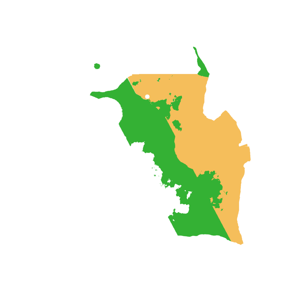 Biome Rust Map: Procedural Map, Size: 2000, Seed: 1225214544