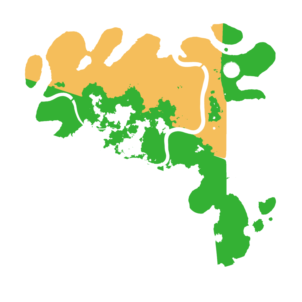 Biome Rust Map: Procedural Map, Size: 3300, Seed: 804240