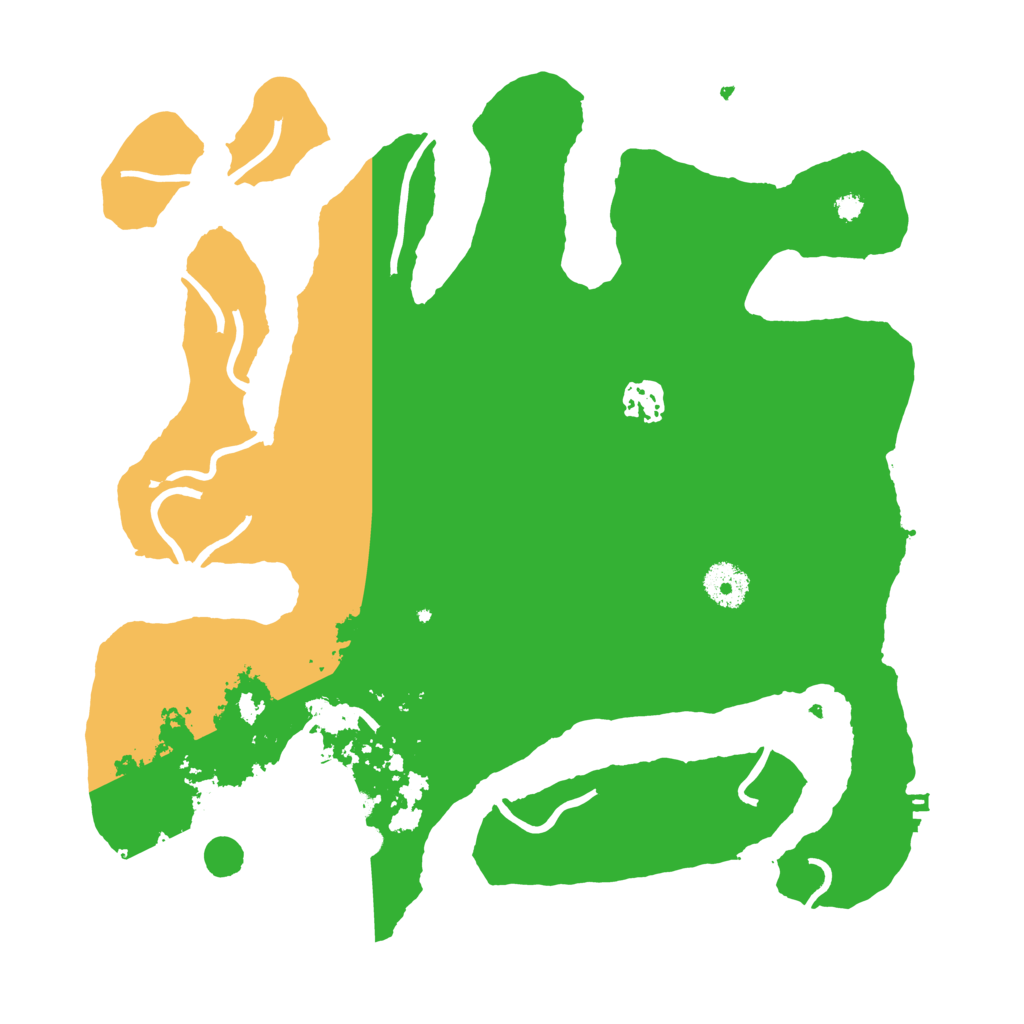 Biome Rust Map: Procedural Map, Size: 3500, Seed: 1012782160