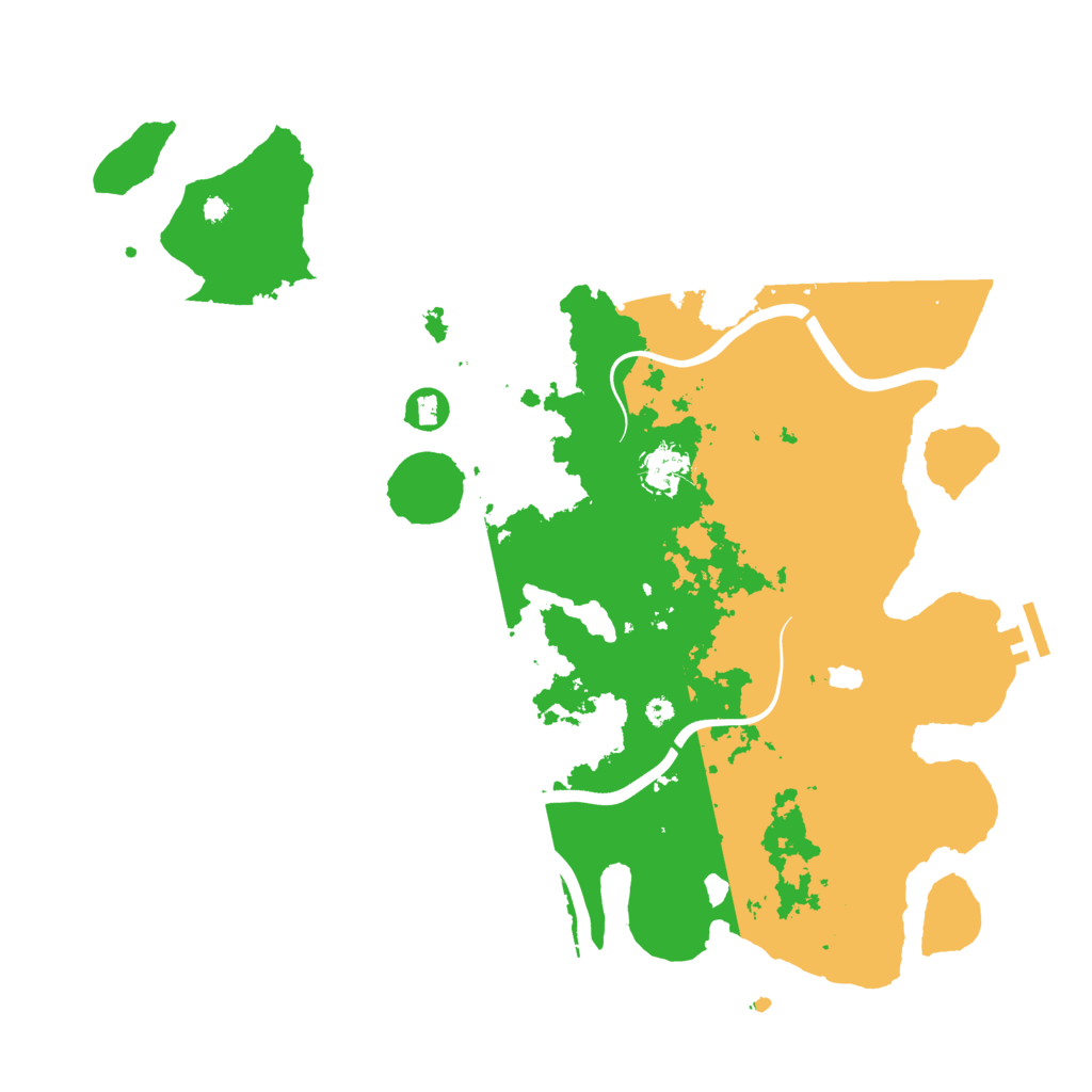 Biome Rust Map: Procedural Map, Size: 4000, Seed: 197356946