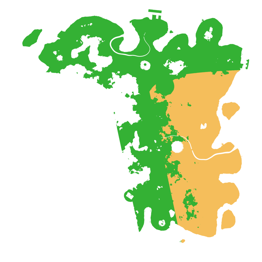 Biome Rust Map: Procedural Map, Size: 4000, Seed: 197356946