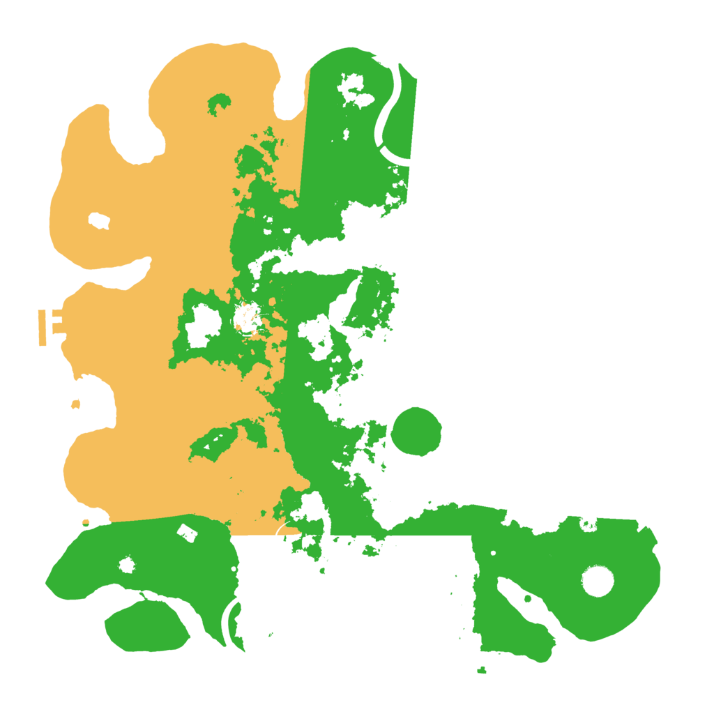 Biome Rust Map: Procedural Map, Size: 4000, Seed: 18030025